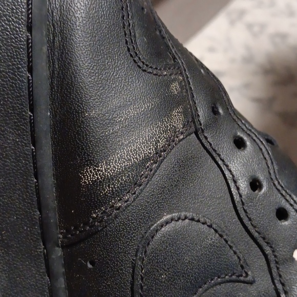 Air Force 1 Low Supreme Edition Black size 10 men missing a Shoe lace - Picture 11 of 12